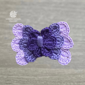 Butterfly Hair Clip Purple